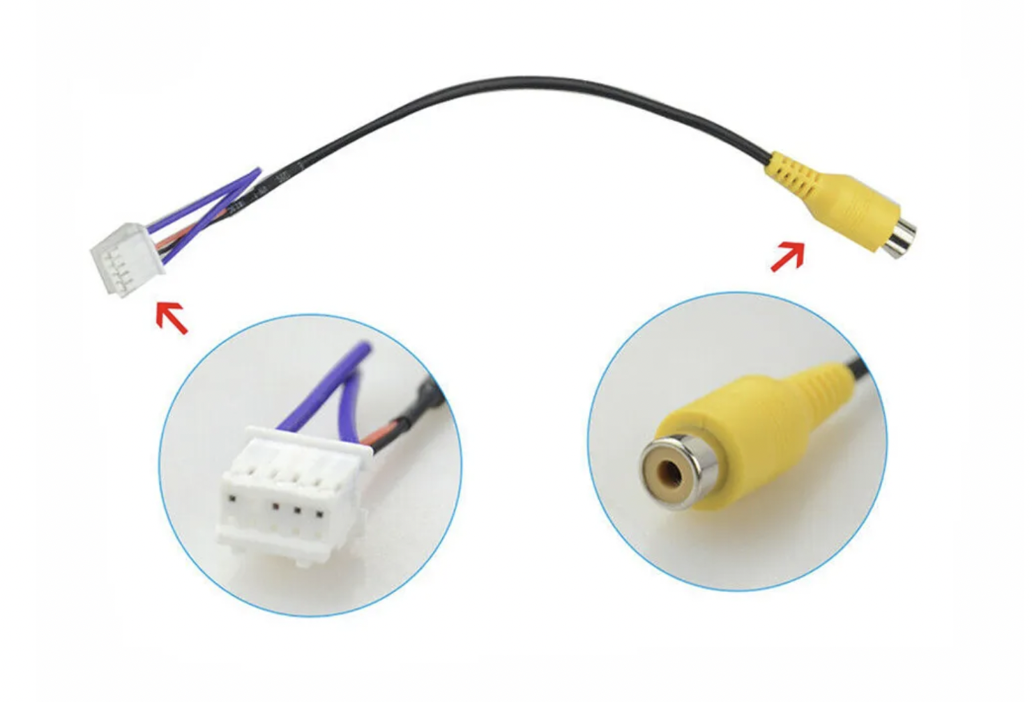 Kabel pro připojení parkovací kamery | Chytraautoradia.cz